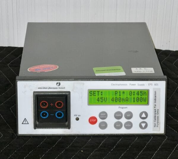 Amersham Pharmacia Biotech EPS 601 Electrophoresis Power Supply Code 18-1130-02