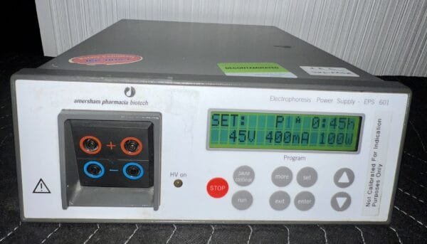 Amersham Pharmacia Biotech EPS 601 Electrophoresis Power Supply Code 18-1130-02 - Image 2