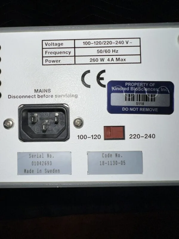 Amersham Pharmacia Biotech EPS 3501 XL Digital Electrophoresis Power Supply - Image 7