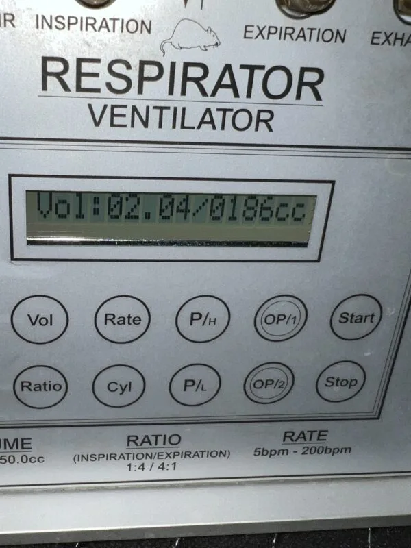 Columbus Instruments Respirator Ventilator CIV 101 Ventilator - Image 9