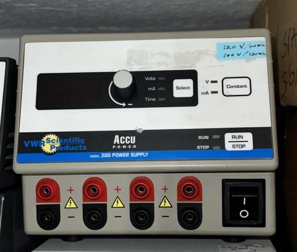 VWR Scientific ACCU Power 300 Power Supply - Image 3