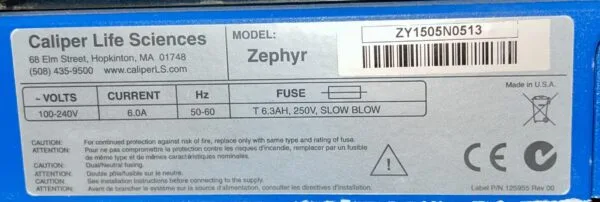 Caliper LifeSciences Ziphyr P/# 126600 Rev. E - Image 18