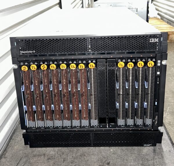 IBM BladeCenter H 8852 HC1 Chassis Server with 12x HS21