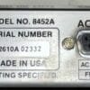 Hewlett Packard Diode Array Spectrophotometer 8452A - Image 10
