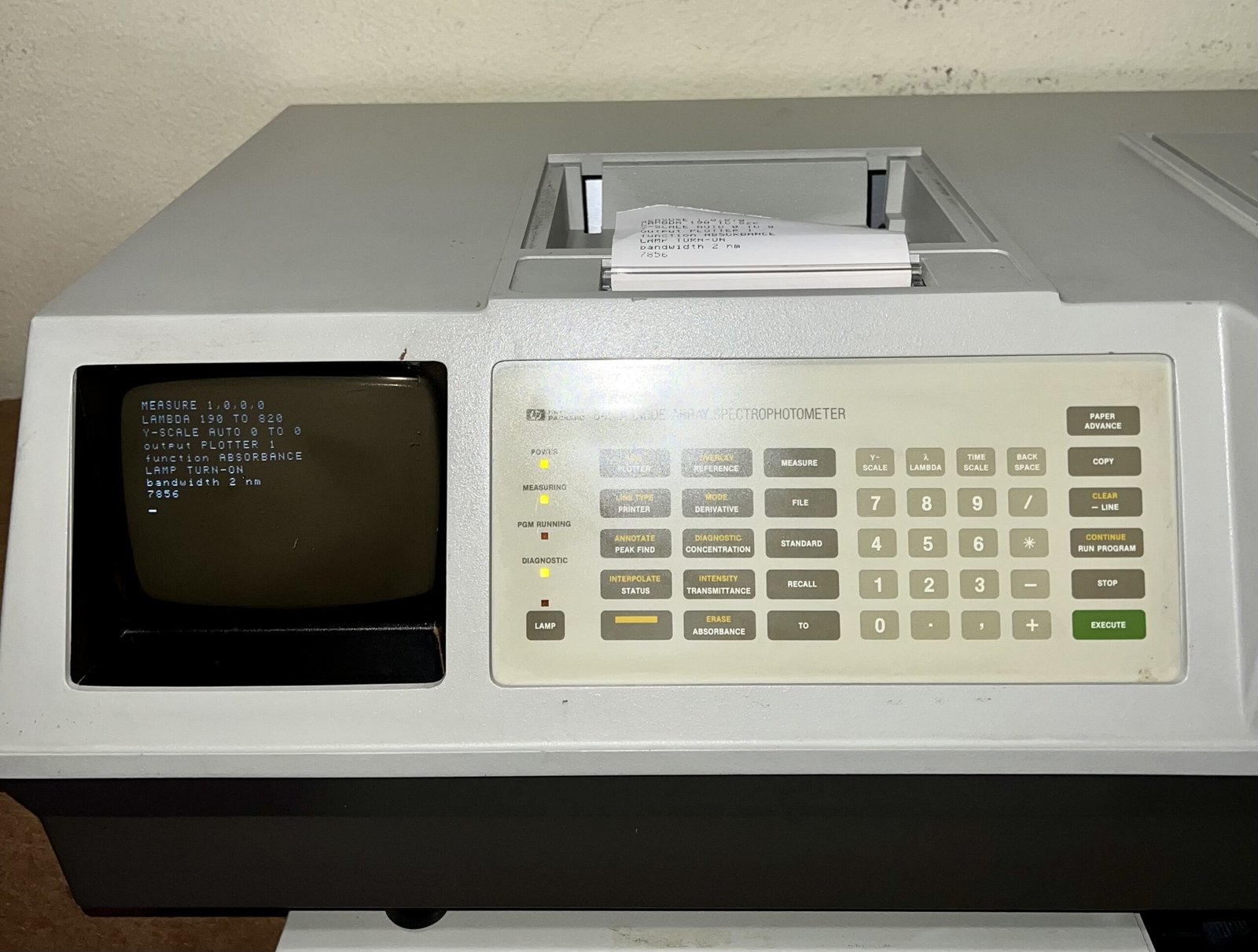 Hewlett Packard Hp 8451a Diode Array Uv Vis Spectrophotometer Ncc Medtech