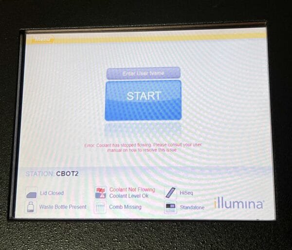 ILLUMINA DNA SEQUENCER ANALYZER CBOT 2 SY-312-2001 - Image 3