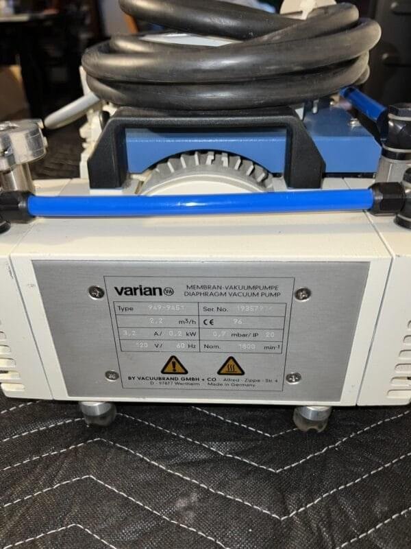 ABM 4EKGF63CX-4 wiith Variace Diaphragm Vacuume Pump 19357904 - Image 6