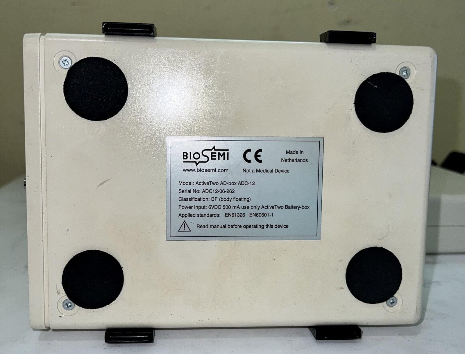 BioSemi Active Two AD Box with DA-AT-MSADB and 2x DA-AT-MSSBA (Battery) - Image 4