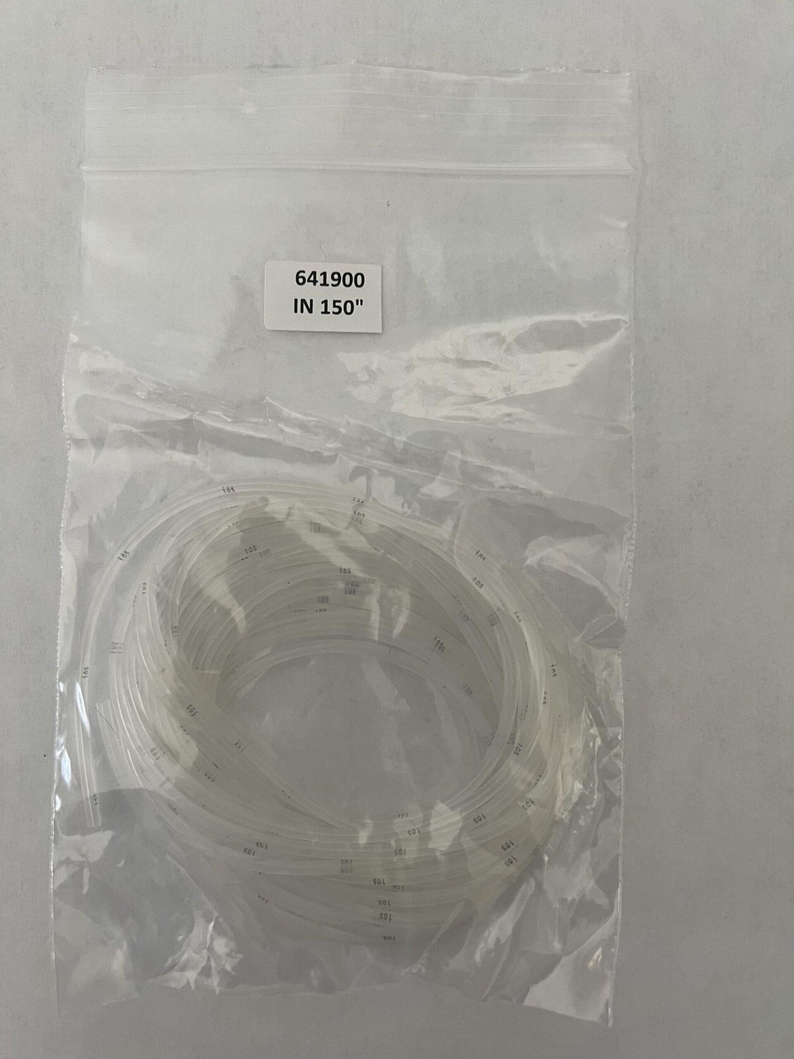 Tube Silicone 0.010 IN inner diam. BD 641900 150”